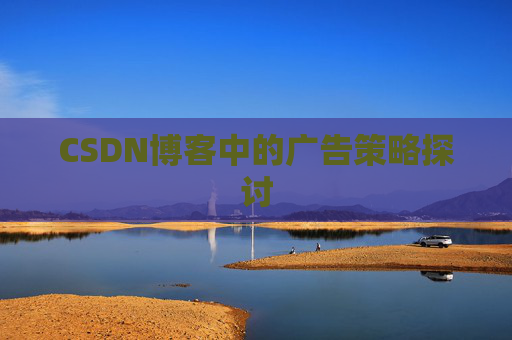 CSDN博客中的广告策略探讨